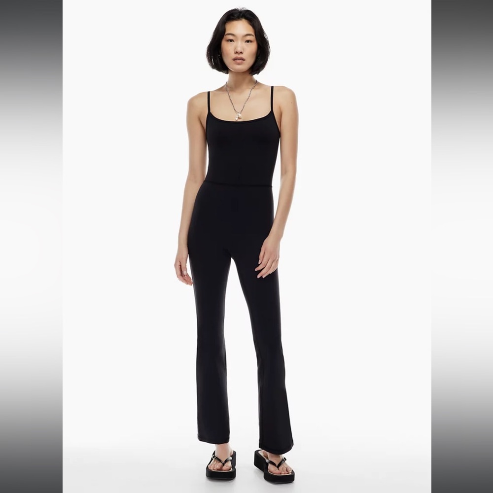 Divinity kick flare jumpsuit